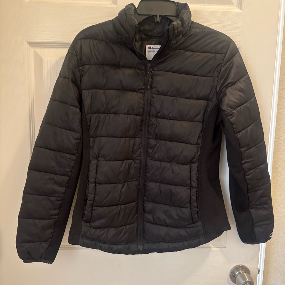 Champion Women's Black Puffer Jacket